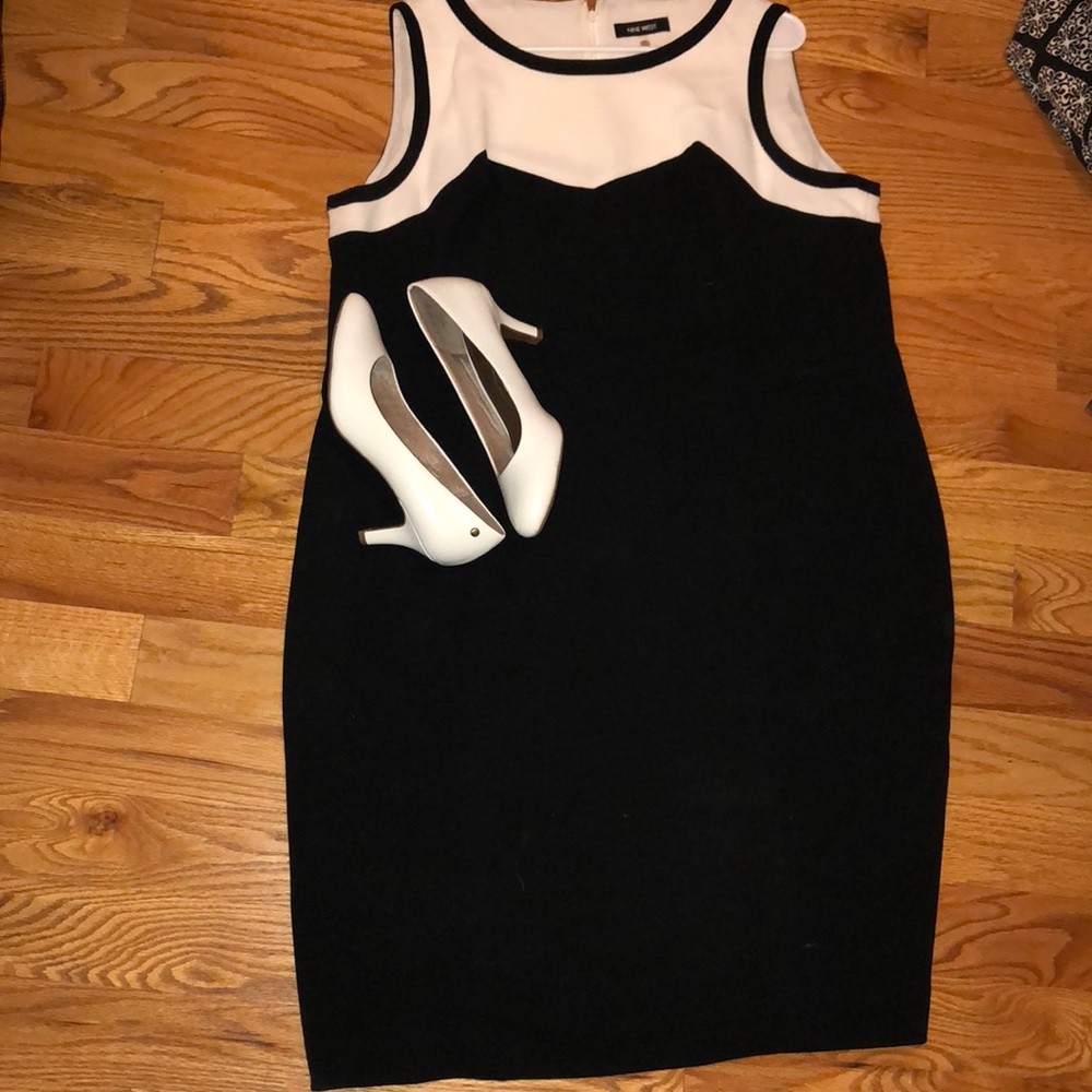 Size 18w Nine West special occasion mid-knee Dress